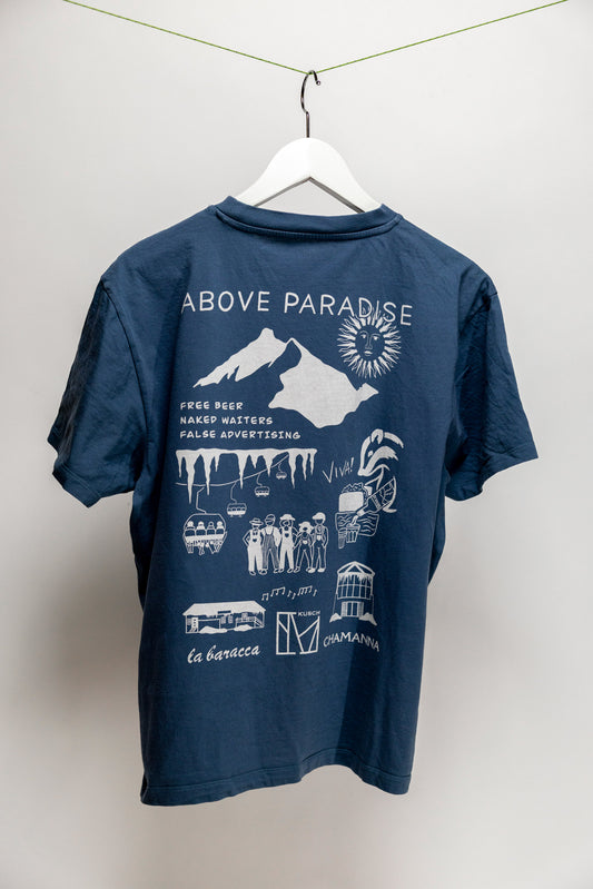 T-Shirt Above Paradise back